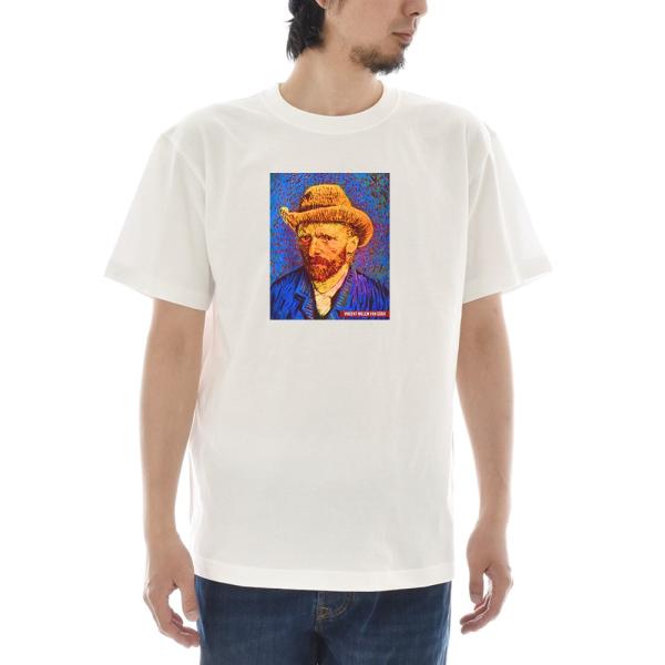 半袖 アートTシャツ】ゴッホ Tシャツ 自画像 1887-88年冬 フィン