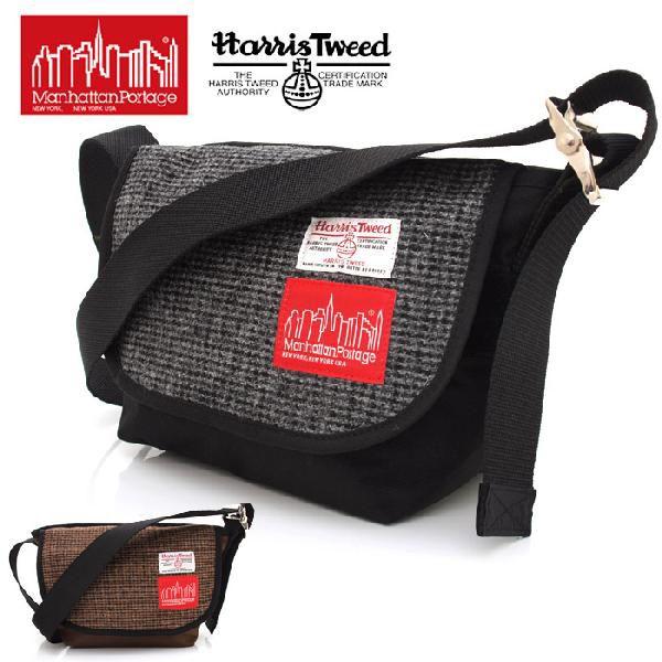 Harris Tweed . Manhattan バッグ Portage