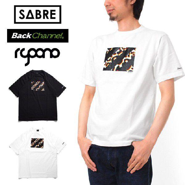 SABRE セイバー BACK CHANNEL RYOONO コラボレーション 半袖Tシャツ 