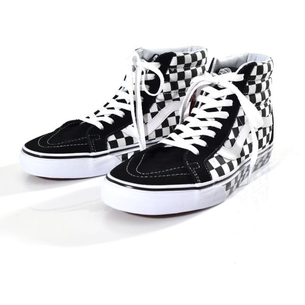 VANS バンズ スニーカー ハイカット SK8-Hi チェック チェッカー VANS バンズ スニーカー ハイカット SK8-Hi チェック チェッカー