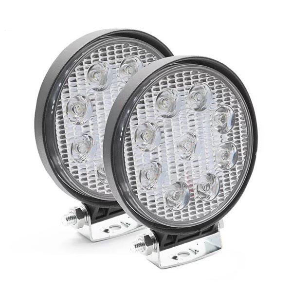 いすゞ ギガ ワークライト バックランプ 作業灯 LED 9連 広角 汎用品 24v対応