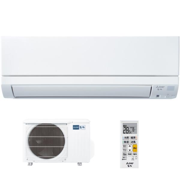 三菱 エアコン 6畳 霧ヶ峰 MSZ-GE2225-W ピュアホワイト