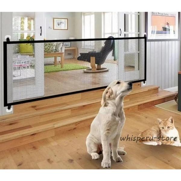 ●材質：ファブリック●カラ：ブラック●製品重量：S：240g、L：295g●商品サイズ：S：110*72cm、L：180 * 72cm、ステンレス：23.5×72cm●パッケージ：、網*1、英語取扱説明書*1、粘着フック*4、ステンレスチュ...