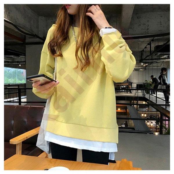 スウェットレディース 40代 トレーナー 春秋 長袖スウェット フェイクレイヤード 薄手 韓国風トップス 安い カジュアル 大人可愛いtシャツ 着痩せ お出かけ Pq1fvv1j19 トップス Abinjoe Com