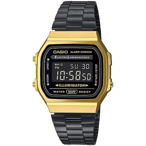 【箱なし】カシオ CASIO 腕時計 海外モデル A168WEGB-1B STANDARD スタンダード チプカシ チープカシオ クオーツ メンズ  レディース