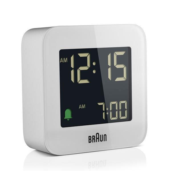 uE BRAUN NbN BC08W Digital Alarm Clock ڊo܂v uv