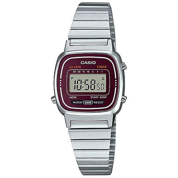 ysAizyBOXzJVI CASIO rv COf LA670WA-4DF STANDARD DIGITAL X^_[h fW^ fB[X