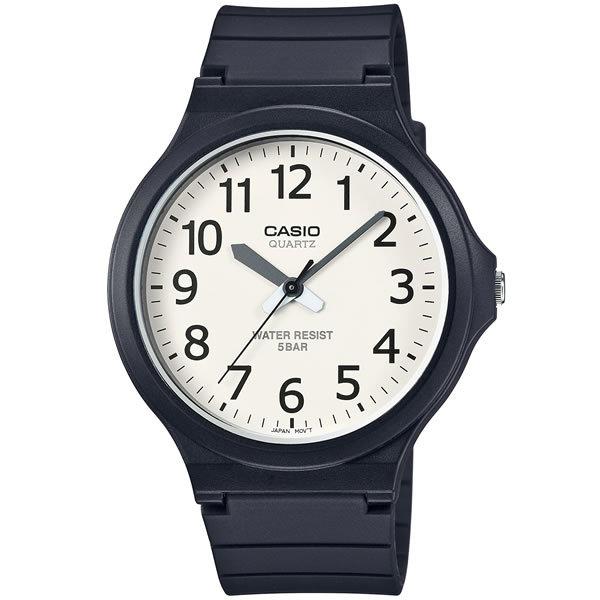 ysAizyBOXzJVI CASIO rv COf MW-240-7B STANDARD ANALOGUE X^_[h AiO Y