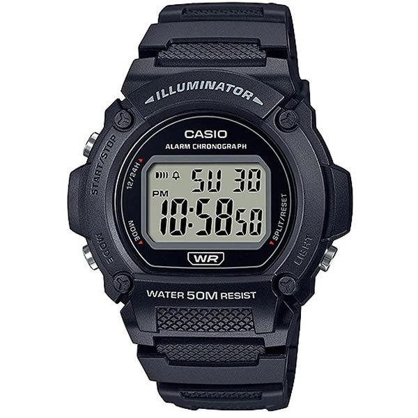 ysAizyBOXzJVI CASIO rv COf W-219H-1A STANDARD X^_[h `vJV `[vJVI NI[c Y fB[X
