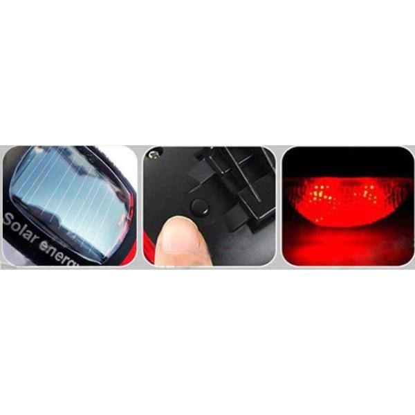 ソーラー led 電池不要 自転車