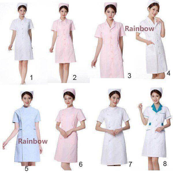 ナースウエア 医用ワンピース 白衣 女性 医療用 作業着 服 手術衣 オペ着 看護 介護 Rainbow Onlineshop Kobeld Rainbow Onlineshop 通販 Yahoo ショッピング