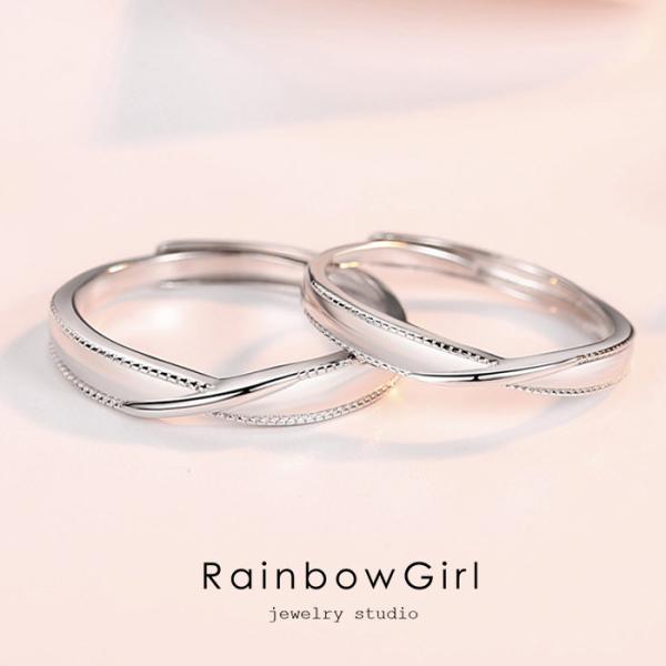 指輪 メンズ レディース シンプル サイズフリー インフィニティ ウエーブ X型 ペアリング 2023新春セール 男性 女性 彼氏 彼女 人気  :kjz081:RainbowGirl Jewelry - 通販 - Yahoo!ショッピング