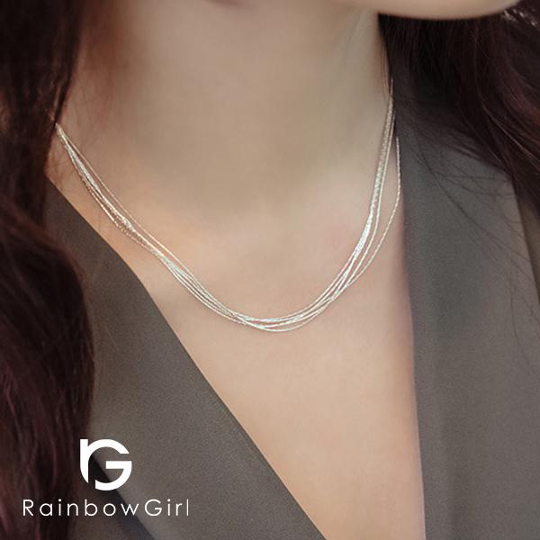 RainbowGirl(アクセサリー) ネックレス レディース 多重 RainbowGirl(アクセサリー) ネックレス レディース 多重
