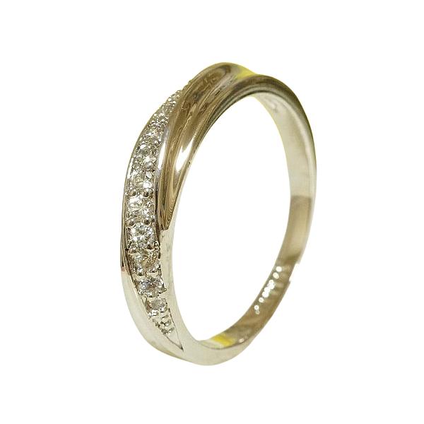 プラチナ　ハーフエタニティピアス　ダイヤ プラチナダイヤ計0．2ctハーフエタニティピアス(プラチナ