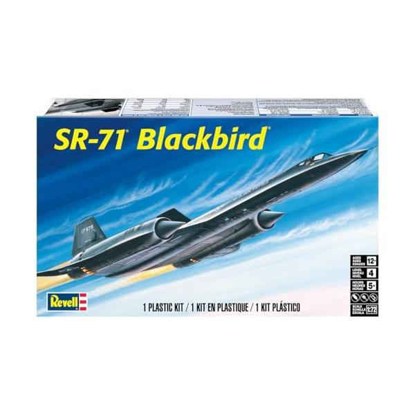 アメリカレベル 1/72 SR-71 ブラックバード プラモデル : Rainbow