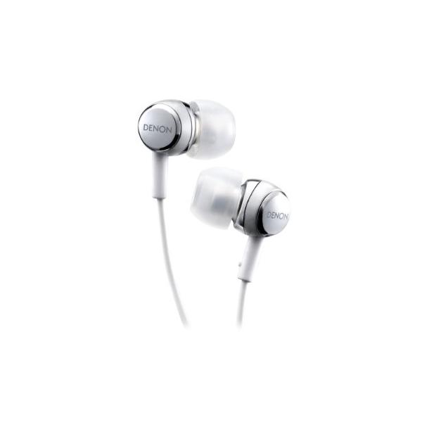 Denon インナーイヤーヘッドホン ホワイト AH-C260-W : Rainbow