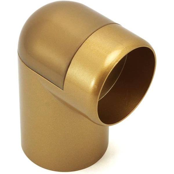 和気産業 ABIRA エンドエルボ 室内手すり用金具 ゴールド Φ32・35mm用