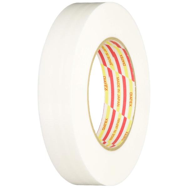 【 ご注意：ご購入後の当店からのメールを必ずご確認ください 】【商品概要】色:ホワイト幅(mm):25長さ(m):50厚み(mm):0.16粘着力:4.4N/10mm引張強度:60N/10mm基材:ポリエチレンクロス接着剤:アクリル系【商品...