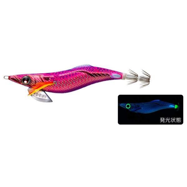 【 ご注意：ご購入後の当店からのメールを必ずご確認ください 】【商品概要】サイズ:2.5号重量:10g沈下速度:5.2秒/m2ヶ所の「安定フィン」が、イカの嫌う「上下左右のブレ」を制御し、躊躇なく抱かせる!!日本刀をイメージさせるシャープな...