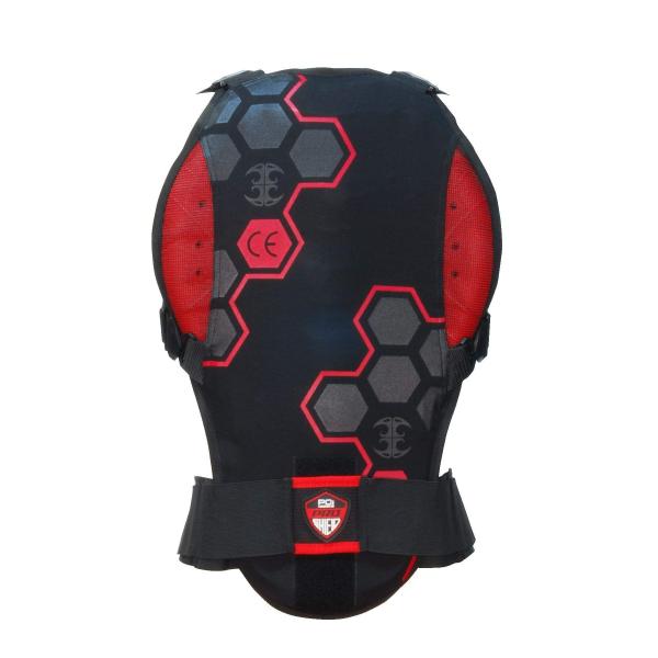 [ピーオーアイデザイン] プロテクター RBP-01-PRO Black/Red Free