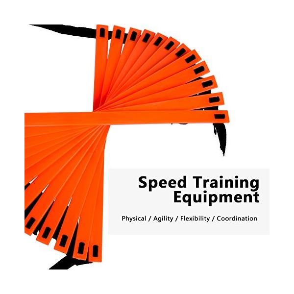 トレーニングラダー スピードラダー マーカーコーン カラーディスクコンー セット トレーニング用品 サッカー フットサル バスケットボール フィジカル Rainbowbookclub Org