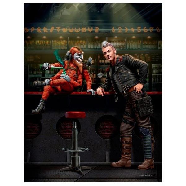 Mb マスターボックス Mb 1 24 宇宙の果ての奇妙な仲間シリーズ1 酒場店主ジョーカー2体 レインボーテン 通販 Yahoo ショッピング