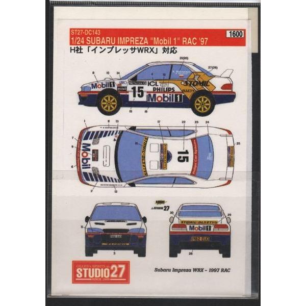 X^WI27 DC143 1/24 Xo CvbT 'Mobil 1' RAC'97