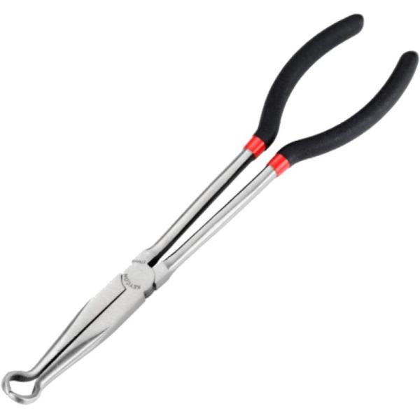 【商品名】　fogman ラジオペンチ ロング 先細 長い 先長 スリム 工具 滑り止め加工 車 (O型)★★ラッピングについて★★当店ではラッピングは承っておりません。ご了承くださいませ。★★サイズ・カラーの指定について★★商品によっては...