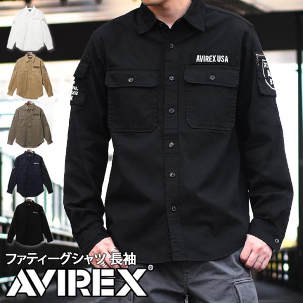 AVIREX アヴィレックス 定1.9万 総柄 ミリタリージャケット シャツ M AVIREX アヴィレックス 定1.9万 総柄 ミリタリージャケット