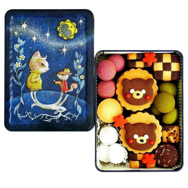 クッキー缶 クマ ビスケット お祝い お菓子 ギフト おしゃれ 内祝い 出産祝い お礼 贈り物 Cc K 動物クッキー ケーキの店 レネット 通販 Yahoo ショッピング