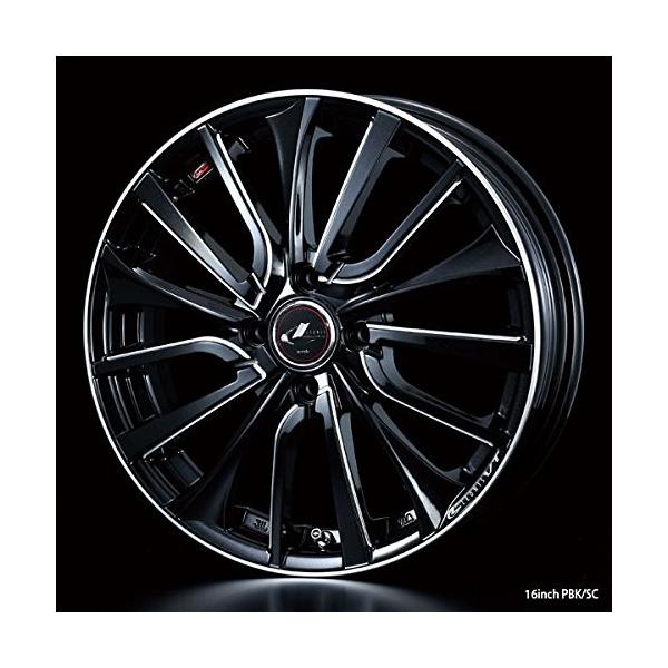最安値挑戦 Weds ウェッズ アルミホイール Leonis Vt 16x6 0j 42 4h 100 Pbmc パールブラック ミラーカット 激安セール即納