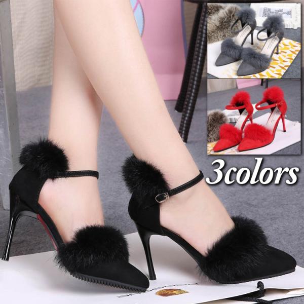 �S�i�������� �t�@�[�p���v�X ���f�B�[�X �q�[�� �A���N���X�g���b�v 3�F #Shoes201