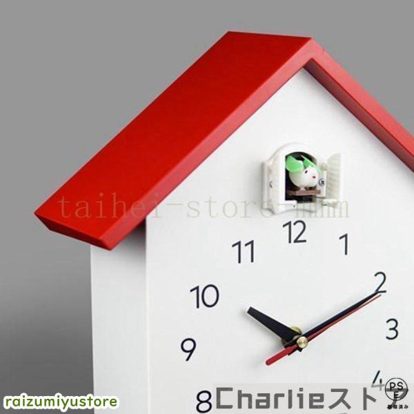 サイズ：高さ27cm、幅25.5cm、厚さ12cm壁掛け置き型2Way鳩時計優しいカッコーの鳴き声で時間をお知らせ、壁掛け置き型2Wayの鳩時計です。可愛らしいハト人形や、揺れる振り子が、ナチュラルな雰囲気でどこか懐かしい温もりを感じさせま...