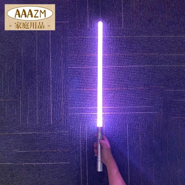 ライトセーバー サウンド カラーチェンジ 光る刀 Amazon.co.jp: 2-in-1 RGBライトセーバー 光剑 おもちゃ 剣 超高