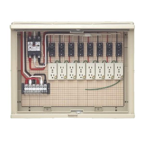 未来工業 17A-8C7TW 屋外電力用仮設ボックス MIRAI