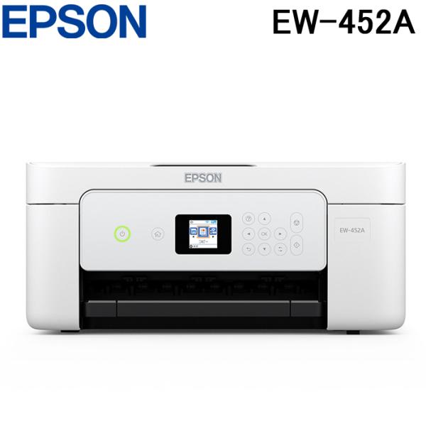 EPSON - エプソン カラー プリンター インクジェット複合機 カラリオ EW-452A rakudenmart_ew-452a