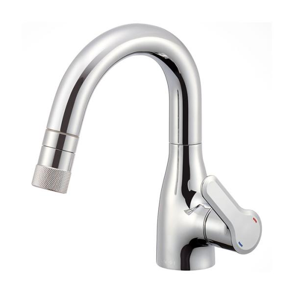 SANEI 三栄水栓 K370CEJV シングルスプレー混合栓 : 住設と電材の洛電