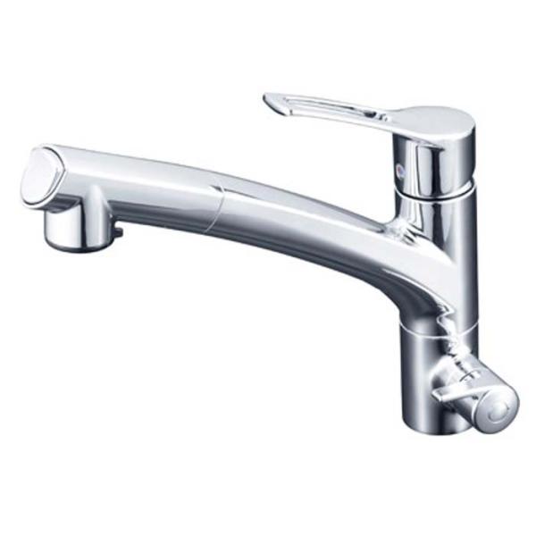KVK ビルトイン浄水器用シングルシャワー付混合栓 KM5061NSCCK KVK ビルトイン浄水器用シングルシャワー付混合栓 KM5061NSCCK