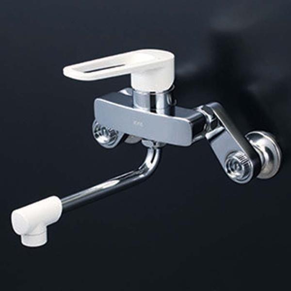 KVK シングルレバー式混合栓(楽付王) MSK110KRK (水栓金具) 価格比較 