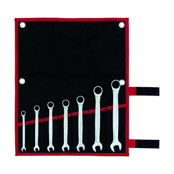 TONE（トネ） TONE RM700 ラチェットメガネレンチセット 7pcs : 住設と