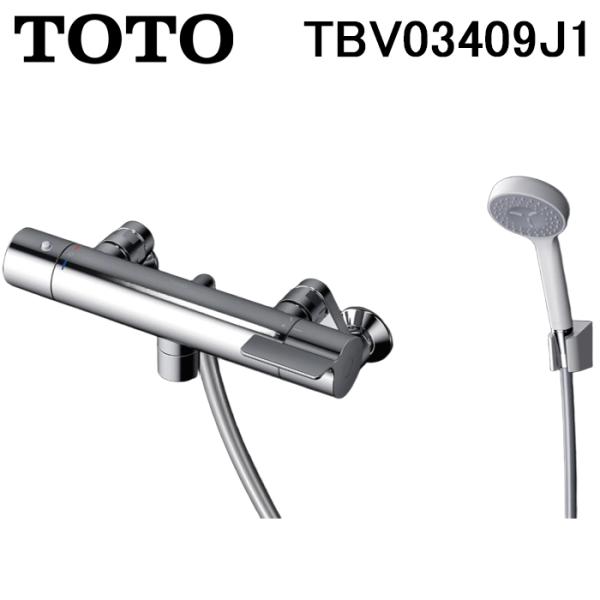 TOTO TOTO TBV03409J1 壁付サーモスタット混合水栓 0mmコンフォート