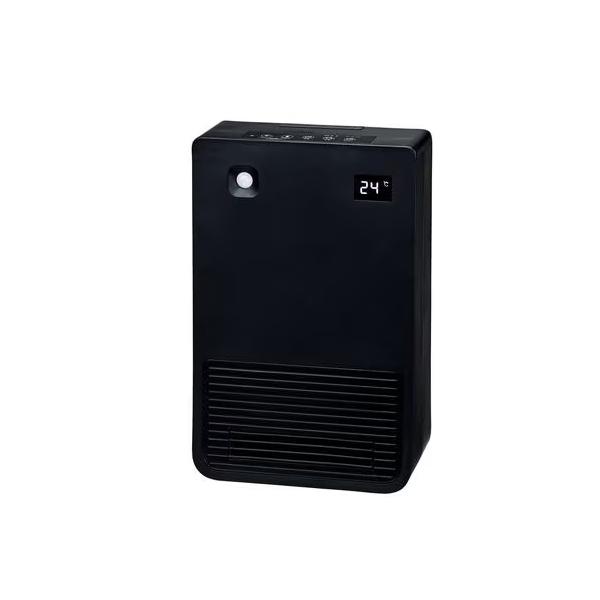 ユアサプライムス セラミックヒーター YB-S1200EM(K) 人感センサー ユアサプライムス YB-S1200EM(K) 人感・温度センサー付大風量