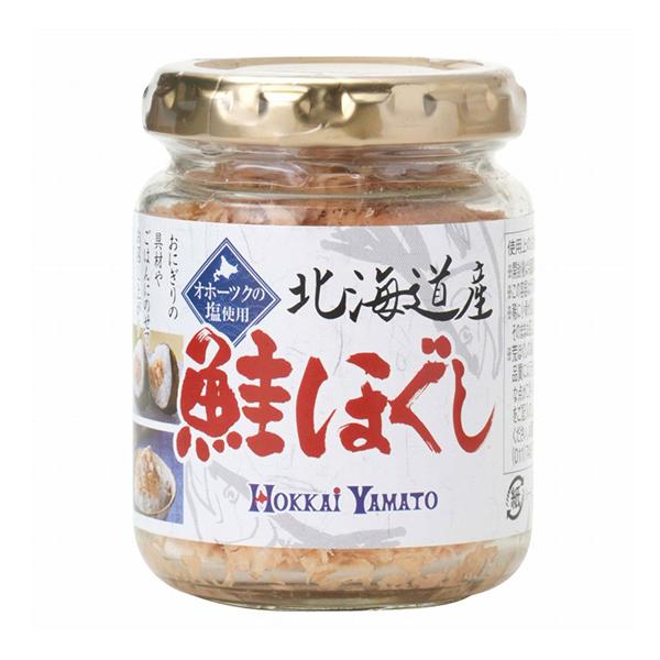 厳選された北海道産秋鮭を独自の製法で旨みを閉じ込め、丁寧に手ほぐしし、オホーツク産の焼き塩で仕上げました。絶妙な塩加減と旨みが感じられる天然秋鮭のほぐし身です。■しっとりとした食感■おにぎりの具材やごはんにのせて