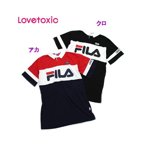 30 Off セール Sale ラブトキシック Lovetoxic 18春夏 Filaコラボ ラガーワンピース アカ クロ S L 316 Buyee Buyee 日本の通販商品 オークションの代理入札 代理購入