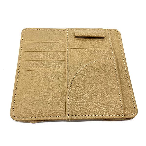 サンバイザー 多機能ポケット 車 収納 カード入れ 多機能ポケット 便利グッズ アイデア商品 ベージュ ブラック ポイント消化 送料無料 Buyee Buyee Japanese Proxy Service Buy From Japan Bot Online