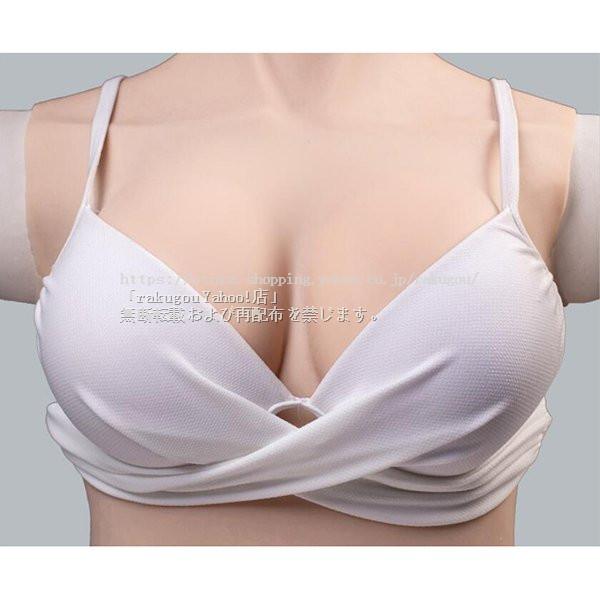 送料無料 シリコンバスト 女装サロン 偽乳 着用便利 男の娘 超リアル 