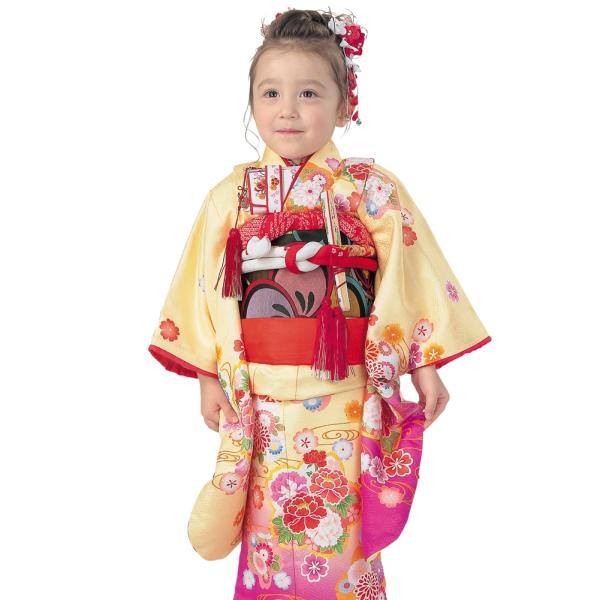 キッズ和服 着物 桜 三歳 七五三の人気商品・通販・価格比較   価格