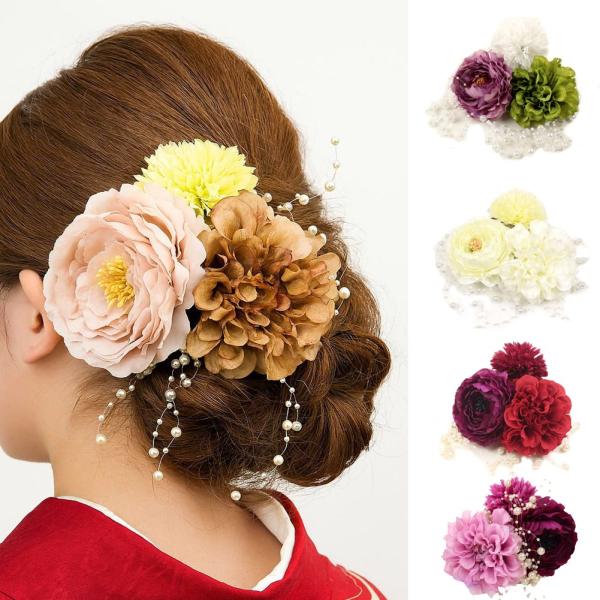髪飾り浴衣結婚式成人式和装花髪飾り4点セットクリップ花振袖卒業式袴七五三着物赤ピンク白 Buyee Buyee 提供一站式最全面最專業現地yahoo Japan拍賣代bid代拍代購服務