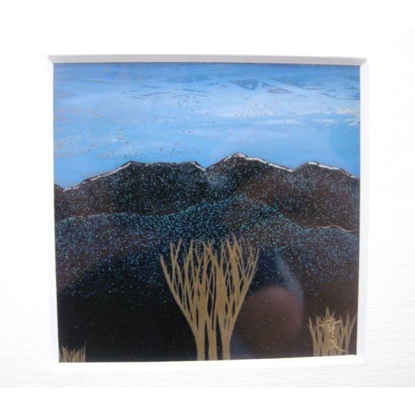 横山幸文・漆芸・漆絵・壁掛け・130152 : リサイクルショップ楽市堂