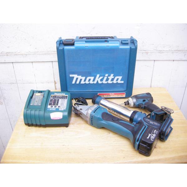 マキタ・充電式ストレートシャー・14.4V・JS160D・インパクト・蛍光灯 
